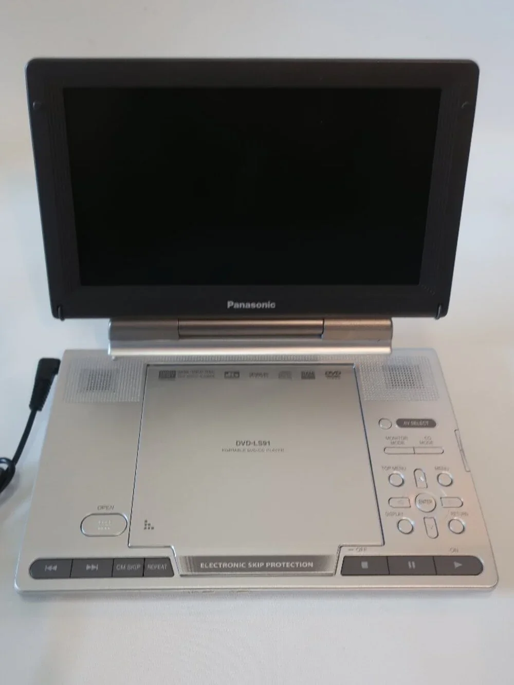 Mens Womens Panasonic DVD-LS91 Grey Portable DVD/CD Video Player